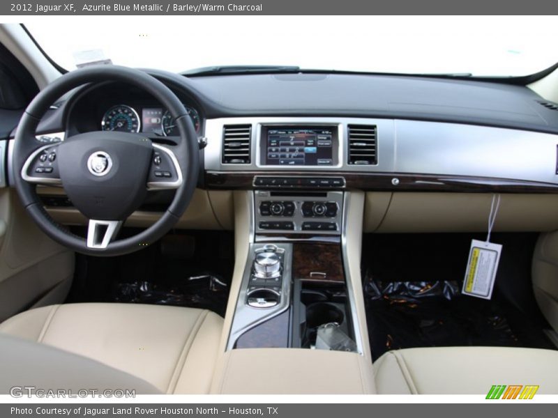 Azurite Blue Metallic / Barley/Warm Charcoal 2012 Jaguar XF