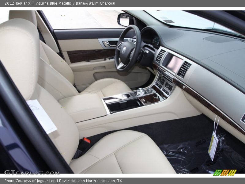 Azurite Blue Metallic / Barley/Warm Charcoal 2012 Jaguar XF
