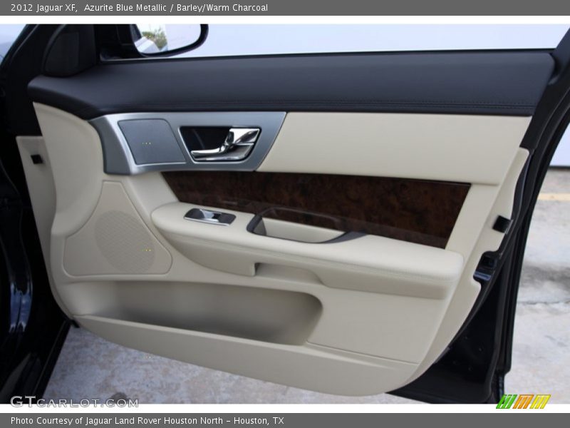 Azurite Blue Metallic / Barley/Warm Charcoal 2012 Jaguar XF