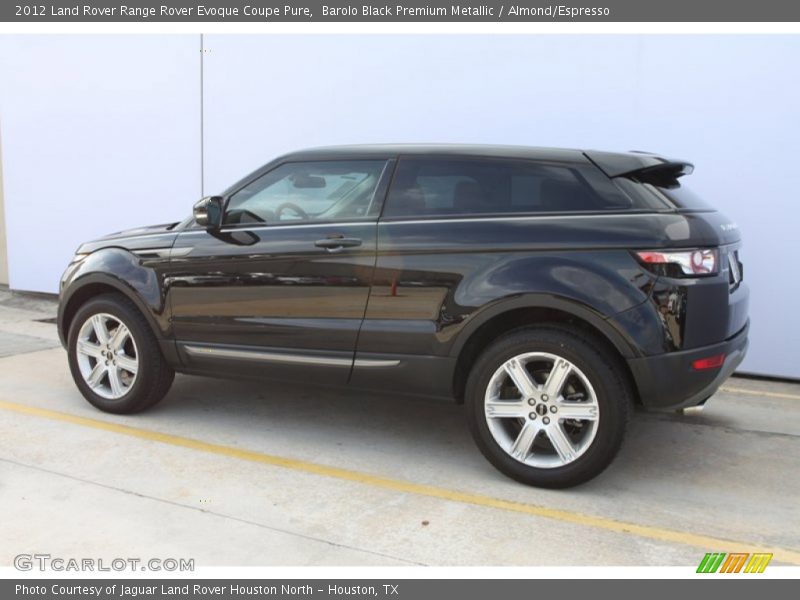  2012 Range Rover Evoque Coupe Pure Barolo Black Premium Metallic