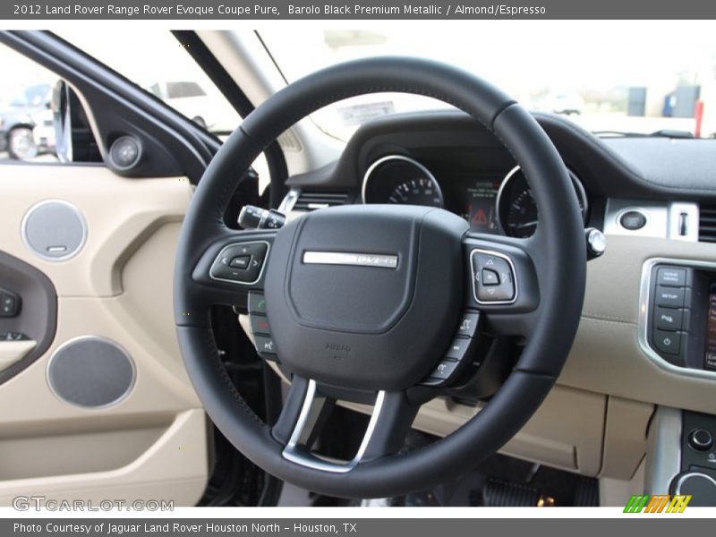  2012 Range Rover Evoque Coupe Pure Steering Wheel