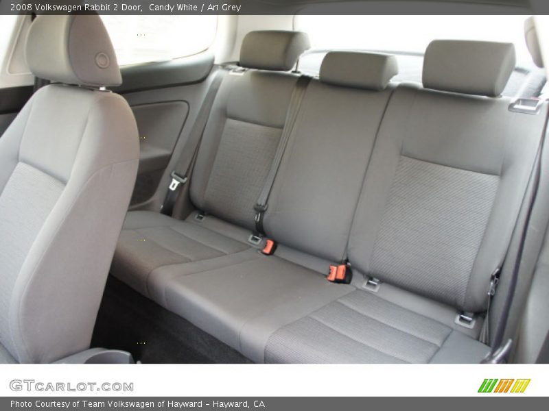 Candy White / Art Grey 2008 Volkswagen Rabbit 2 Door