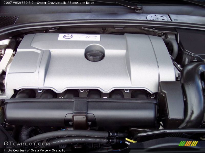 Oyster Gray Metallic / Sandstone Beige 2007 Volvo S80 3.2