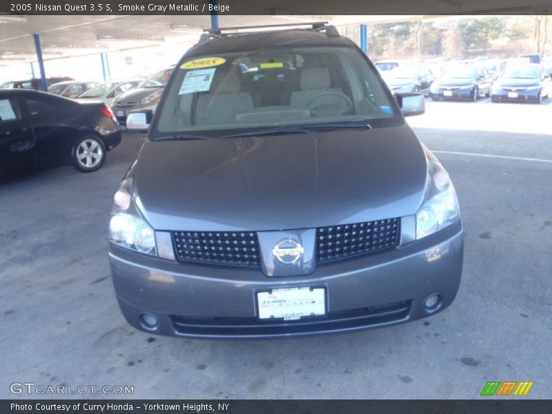Smoke Gray Metallic / Beige 2005 Nissan Quest 3.5 S