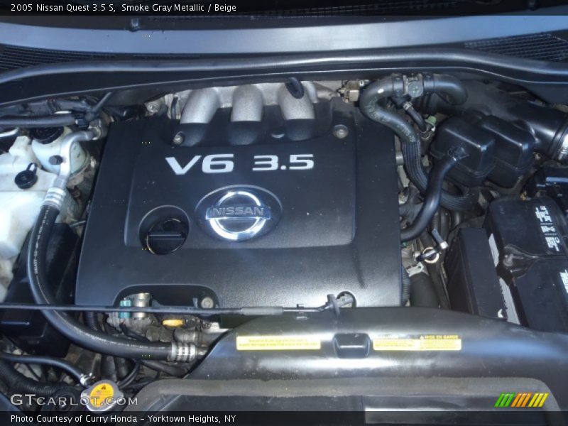 Smoke Gray Metallic / Beige 2005 Nissan Quest 3.5 S