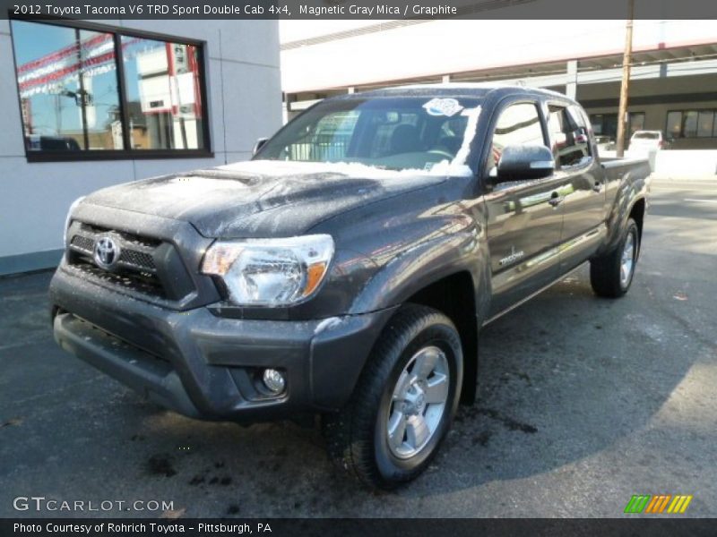 Magnetic Gray Mica / Graphite 2012 Toyota Tacoma V6 TRD Sport Double Cab 4x4