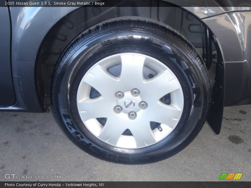 Smoke Gray Metallic / Beige 2005 Nissan Quest 3.5 S