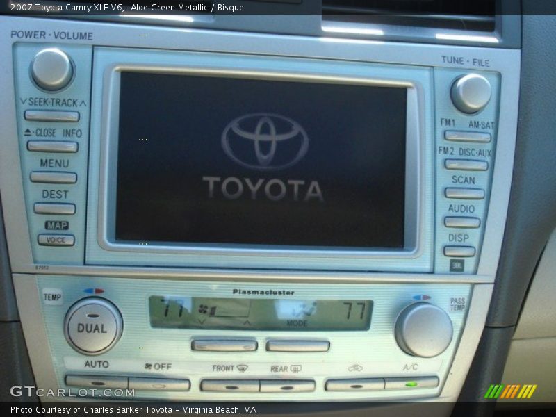 Aloe Green Metallic / Bisque 2007 Toyota Camry XLE V6