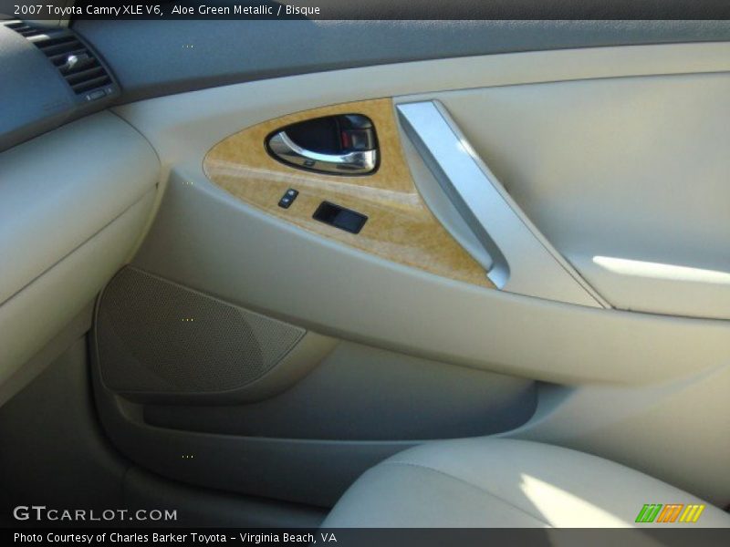 Aloe Green Metallic / Bisque 2007 Toyota Camry XLE V6