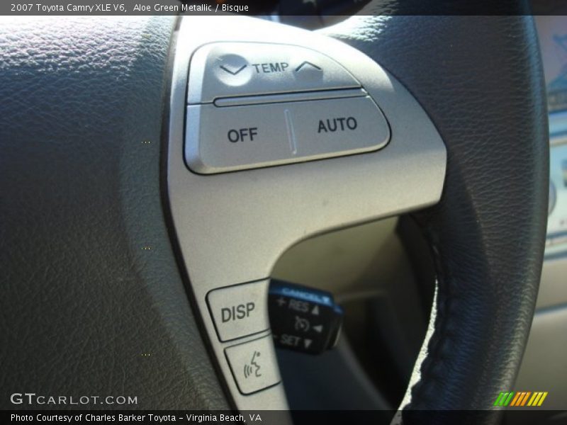 Aloe Green Metallic / Bisque 2007 Toyota Camry XLE V6