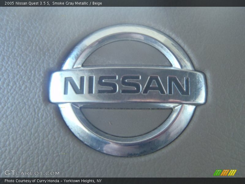 Smoke Gray Metallic / Beige 2005 Nissan Quest 3.5 S