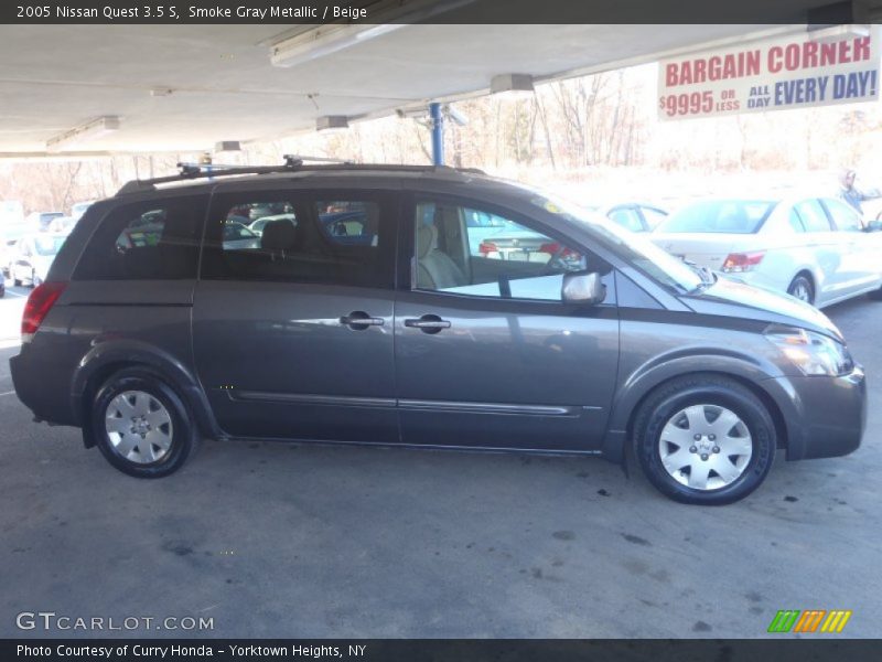 Smoke Gray Metallic / Beige 2005 Nissan Quest 3.5 S