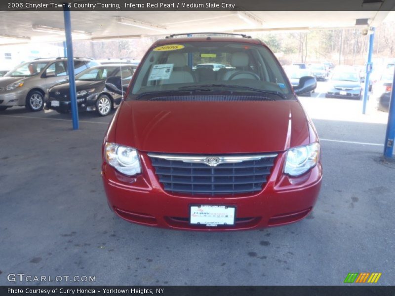 Inferno Red Pearl / Medium Slate Gray 2006 Chrysler Town & Country Touring