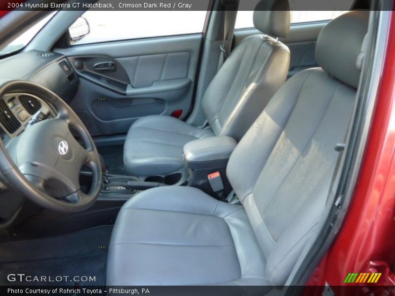  2004 Elantra GT Hatchback Gray Interior