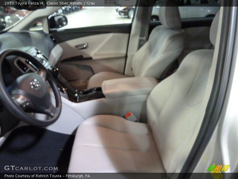 Classic Silver Metallic / Gray 2010 Toyota Venza I4