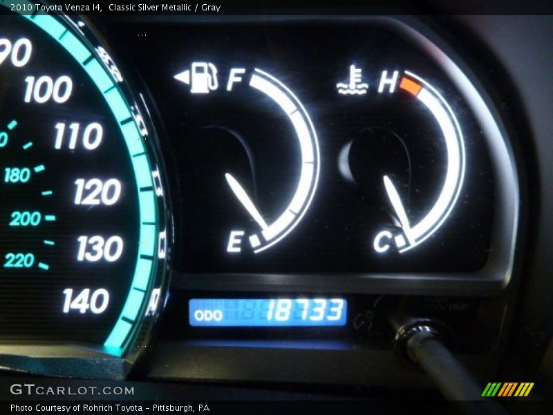 Classic Silver Metallic / Gray 2010 Toyota Venza I4