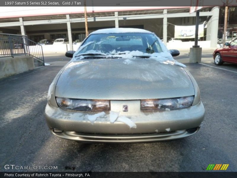 Gold / Tan 1997 Saturn S Series SL2 Sedan