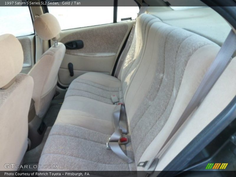 Gold / Tan 1997 Saturn S Series SL2 Sedan
