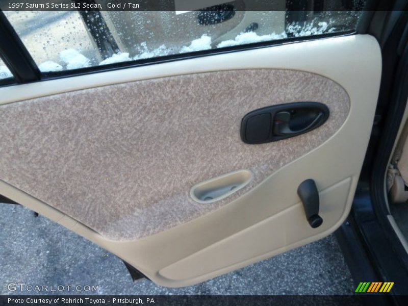 Gold / Tan 1997 Saturn S Series SL2 Sedan