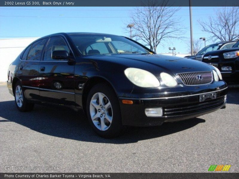 Black Onyx / Ivory 2002 Lexus GS 300
