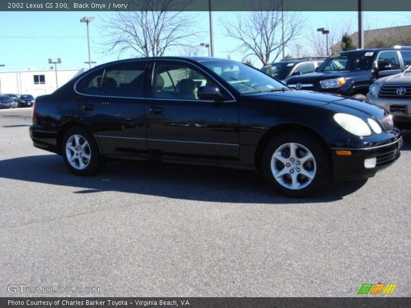 Black Onyx / Ivory 2002 Lexus GS 300