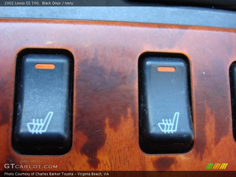 Black Onyx / Ivory 2002 Lexus GS 300