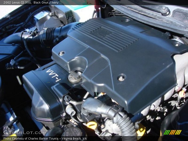 Black Onyx / Ivory 2002 Lexus GS 300