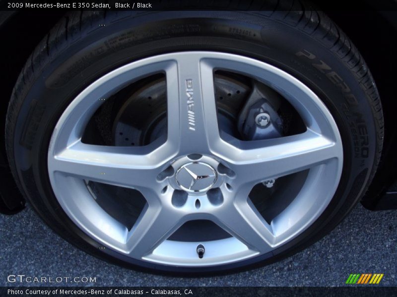 Black / Black 2009 Mercedes-Benz E 350 Sedan