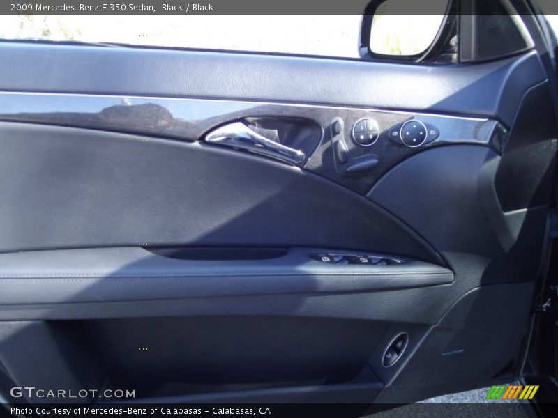 Black / Black 2009 Mercedes-Benz E 350 Sedan