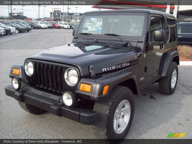 Black / Dark Slate Gray 2006 Jeep Wrangler Rubicon 4x4