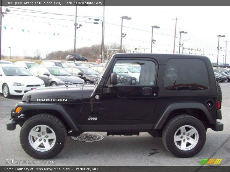 Black / Dark Slate Gray 2006 Jeep Wrangler Rubicon 4x4