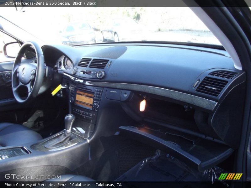 Black / Black 2009 Mercedes-Benz E 350 Sedan