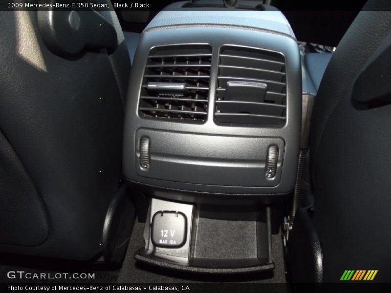 Black / Black 2009 Mercedes-Benz E 350 Sedan