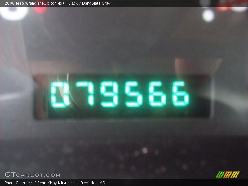 Black / Dark Slate Gray 2006 Jeep Wrangler Rubicon 4x4