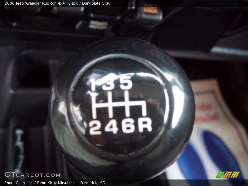 Black / Dark Slate Gray 2006 Jeep Wrangler Rubicon 4x4