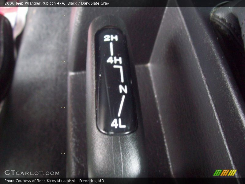 Black / Dark Slate Gray 2006 Jeep Wrangler Rubicon 4x4