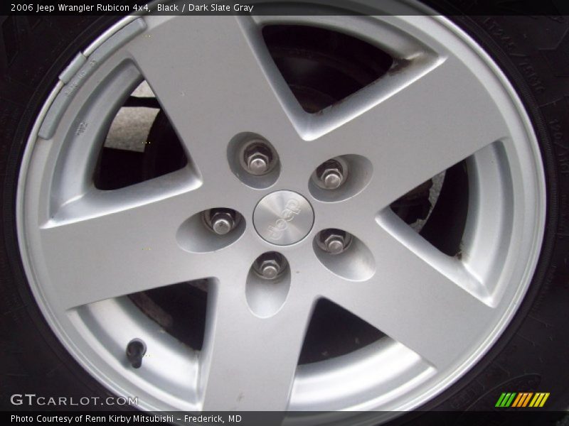 Black / Dark Slate Gray 2006 Jeep Wrangler Rubicon 4x4