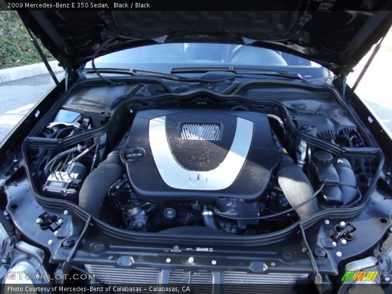 Black / Black 2009 Mercedes-Benz E 350 Sedan