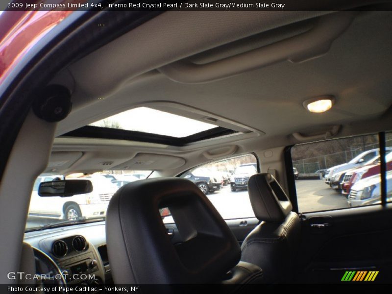 Inferno Red Crystal Pearl / Dark Slate Gray/Medium Slate Gray 2009 Jeep Compass Limited 4x4