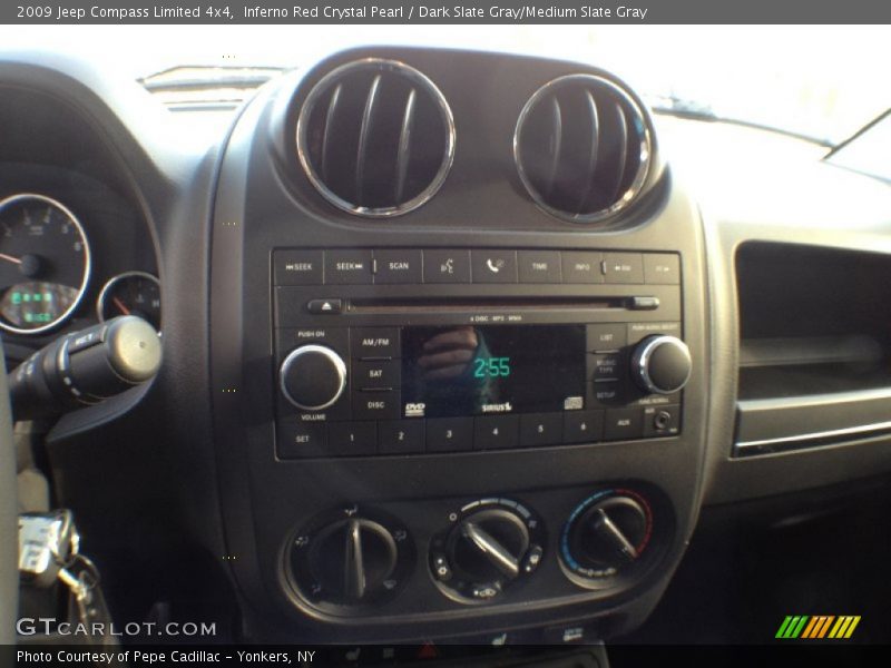 Inferno Red Crystal Pearl / Dark Slate Gray/Medium Slate Gray 2009 Jeep Compass Limited 4x4