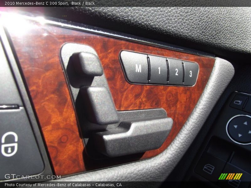 Black / Black 2010 Mercedes-Benz C 300 Sport