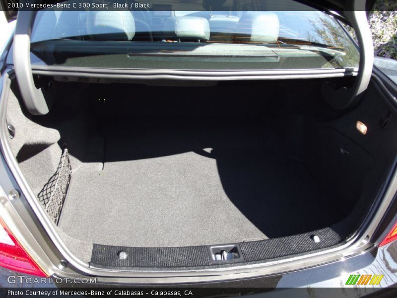 Black / Black 2010 Mercedes-Benz C 300 Sport
