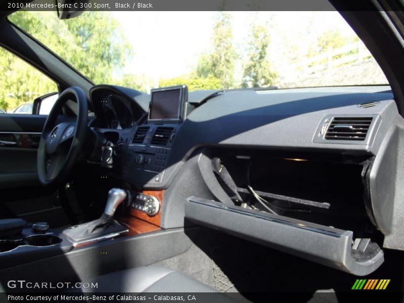 Black / Black 2010 Mercedes-Benz C 300 Sport