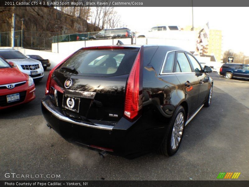 Black Raven / Cashmere/Cocoa 2011 Cadillac CTS 4 3.6 AWD Sport Wagon