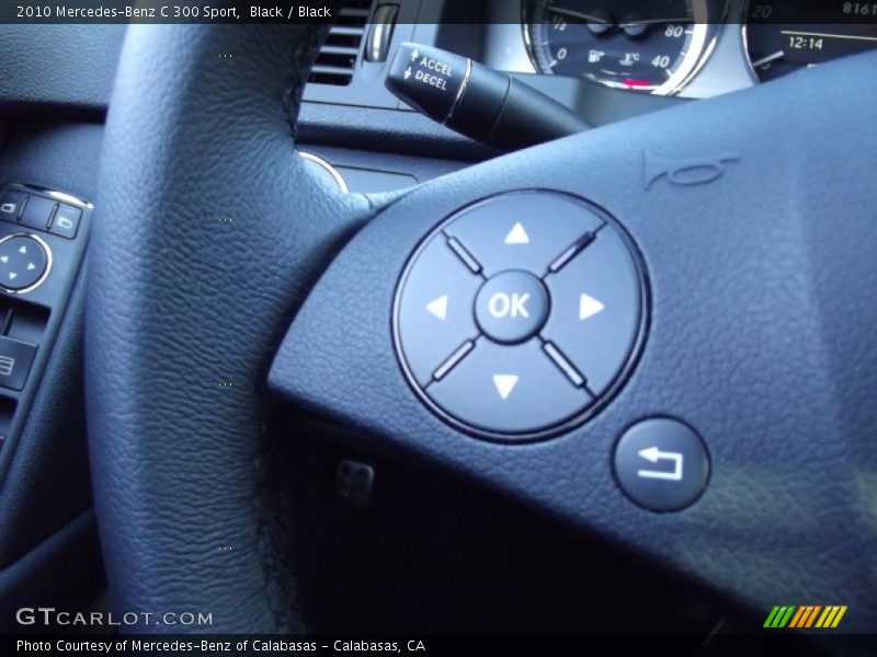 Black / Black 2010 Mercedes-Benz C 300 Sport