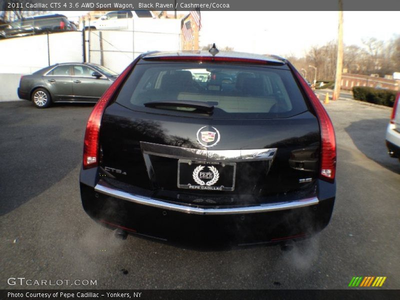 Black Raven / Cashmere/Cocoa 2011 Cadillac CTS 4 3.6 AWD Sport Wagon