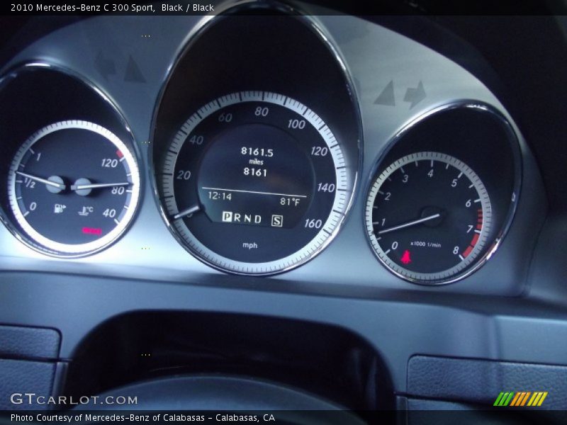 Black / Black 2010 Mercedes-Benz C 300 Sport