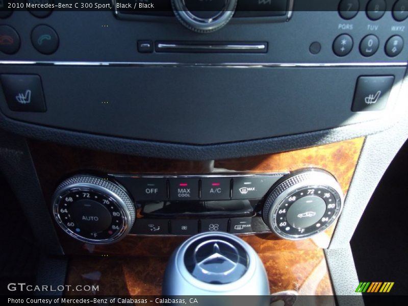 Black / Black 2010 Mercedes-Benz C 300 Sport