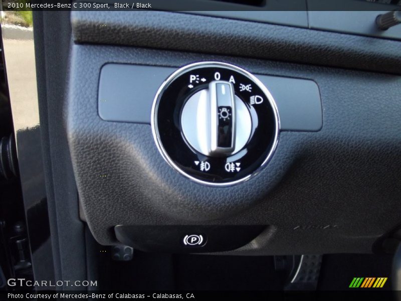 Black / Black 2010 Mercedes-Benz C 300 Sport