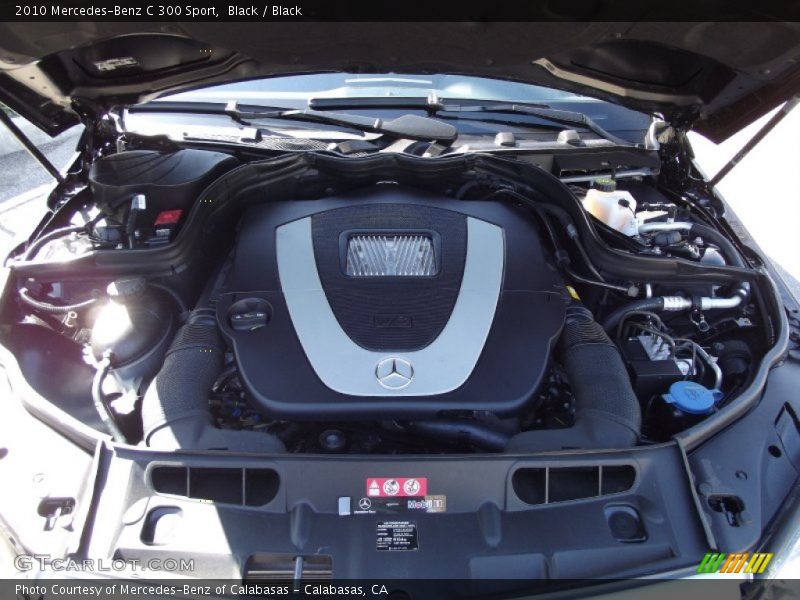 Black / Black 2010 Mercedes-Benz C 300 Sport